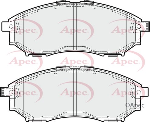 APEC braking PAD1662