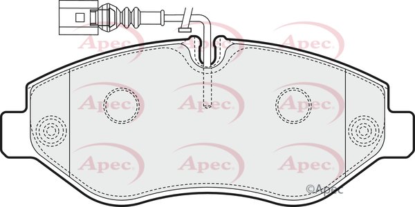 APEC braking PAD1571