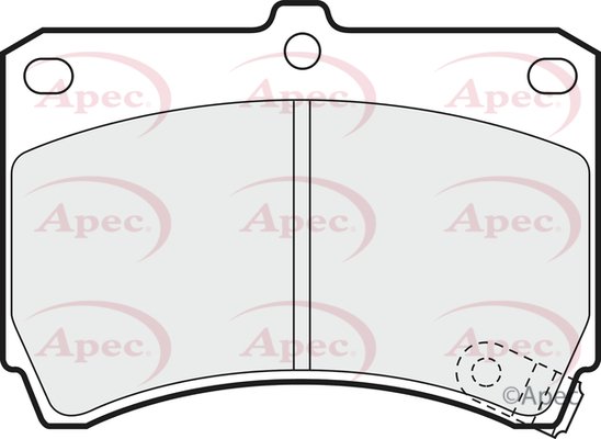 APEC braking PAD684