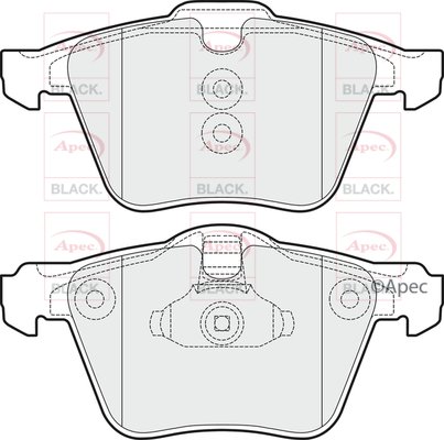 APEC braking PAD1494B