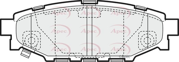 APEC braking PAD1453