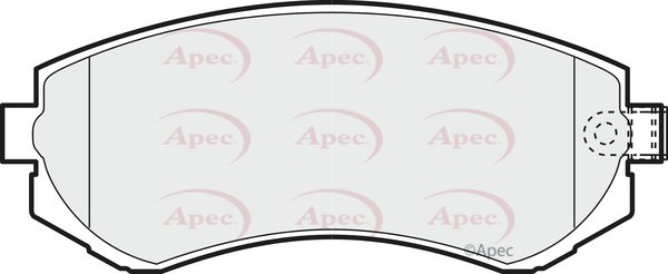 APEC braking PAD1147