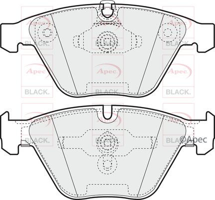 APEC braking PAD1263B