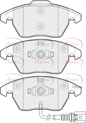 APEC braking PAD1731