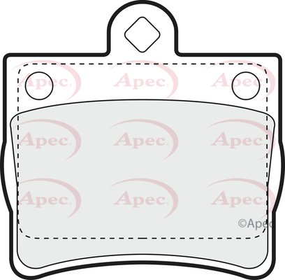 APEC braking PAD967