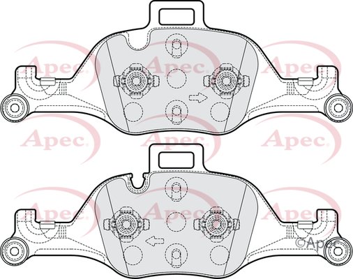 APEC braking PAD2187