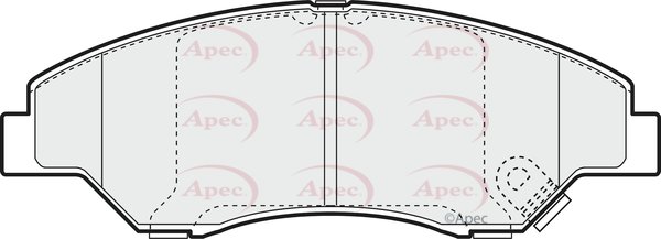 APEC braking PAD1124