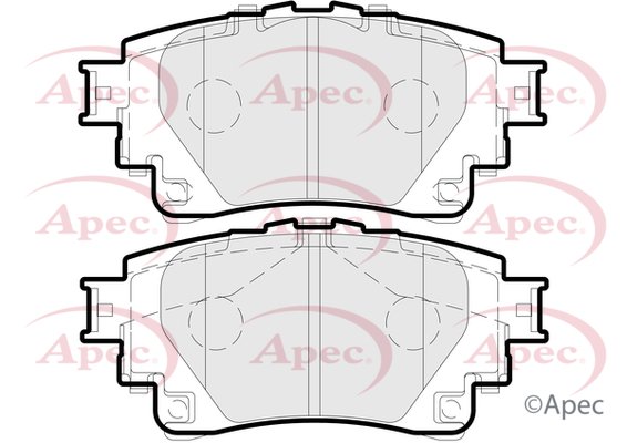 APEC braking PAD2308