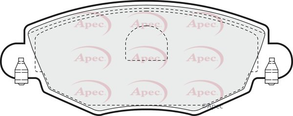 APEC braking PAD1174