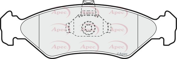 APEC braking PAD882