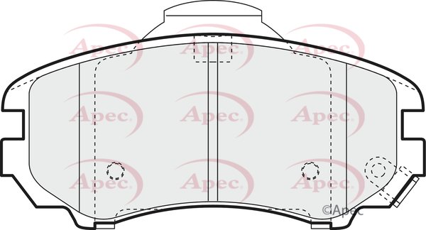 APEC braking PAD1384