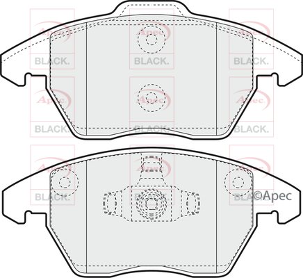 APEC braking PAD1398B