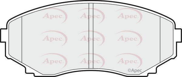 APEC braking PAD1509