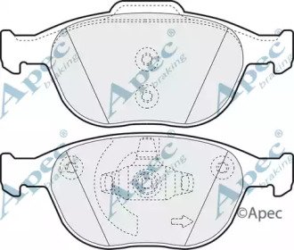 APEC braking PAD1326