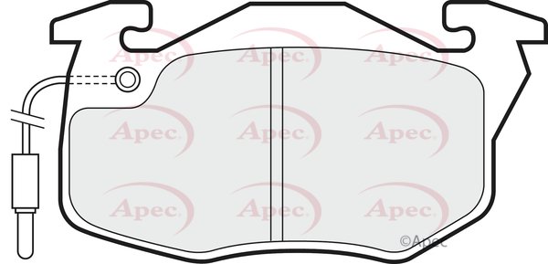 APEC braking PAD825