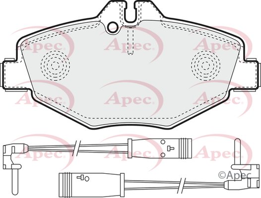 APEC braking PAD1316