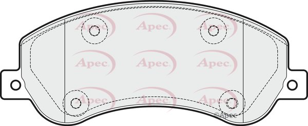APEC braking PAD1816