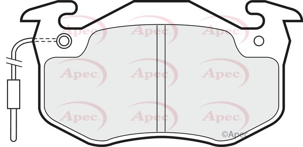 APEC braking PAD470