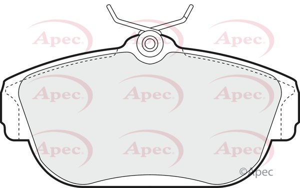 APEC braking PAD755