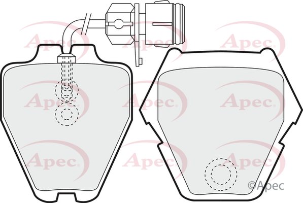 APEC braking PAD1161