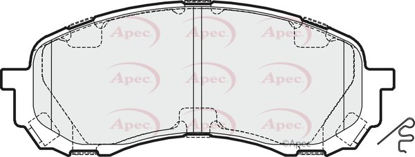 APEC braking PAD1644