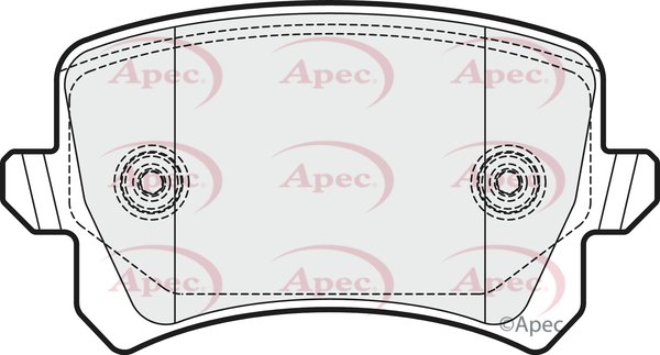 APEC braking PAD1654