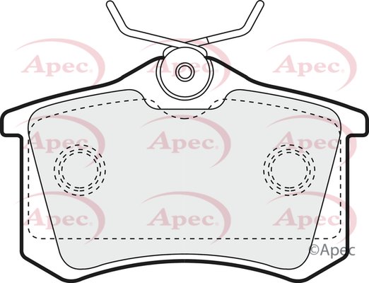 APEC braking PAD1256