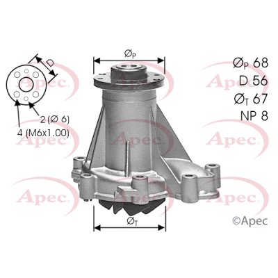 APEC braking AWP1303