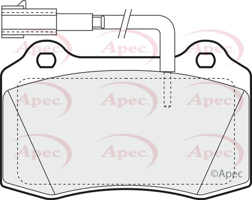 APEC braking PAD1297