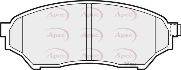 APEC braking PAD1201
