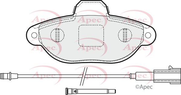 APEC braking PAD1627