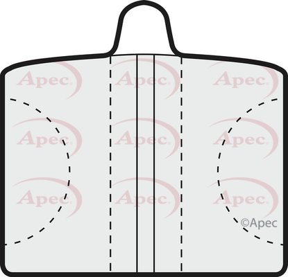 APEC braking PAD168