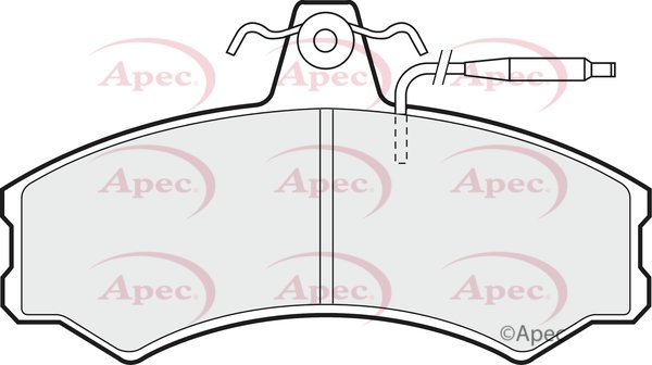 APEC braking PAD384