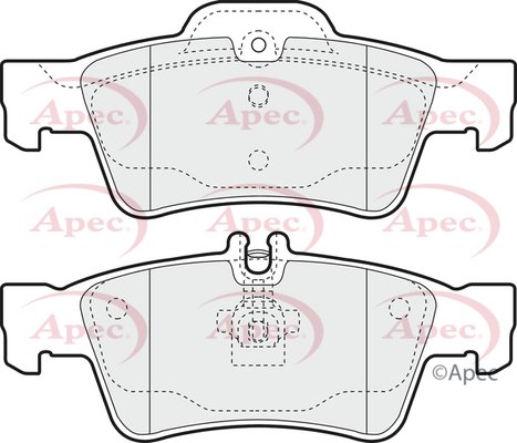 APEC braking PAD1322