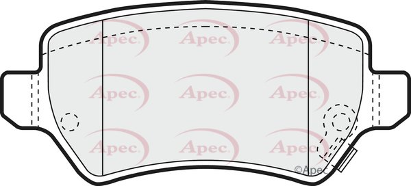 APEC braking PAD1286