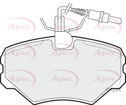 APEC braking PAD872 APEC braking PAD872