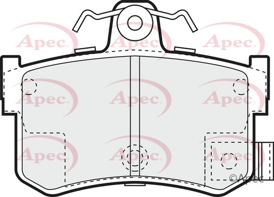 APEC braking PAD834
