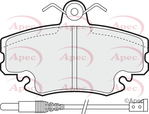 APEC braking PAD810