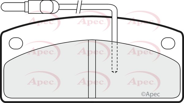 APEC braking PAD1430