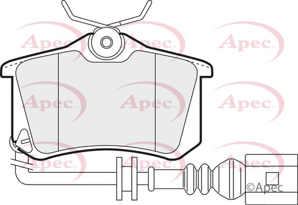 APEC braking PAD1220