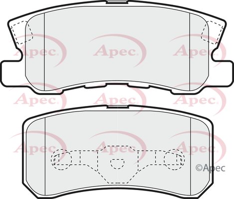 APEC braking PAD1242