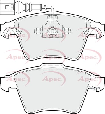 APEC braking PAD1496