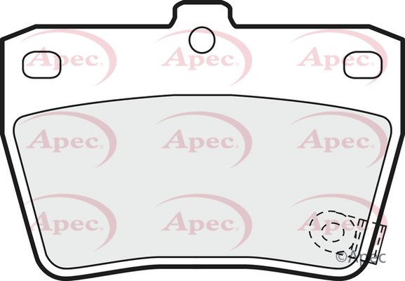 APEC braking PAD1196