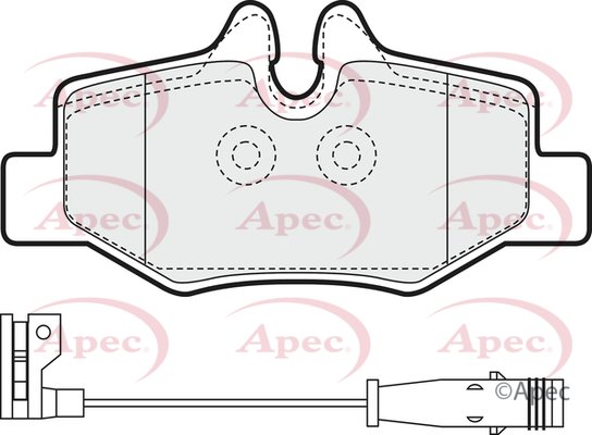 APEC braking PAD1436