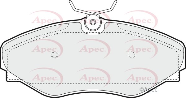 APEC braking PAD1272