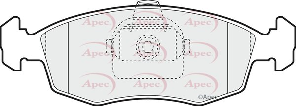 APEC braking PAD1112