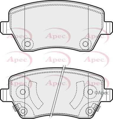 APEC braking PAD1887