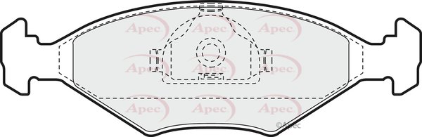 APEC braking PAD947