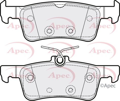 APEC braking PAD2204