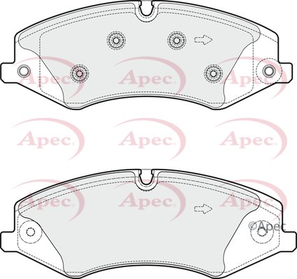 APEC braking PAD1836